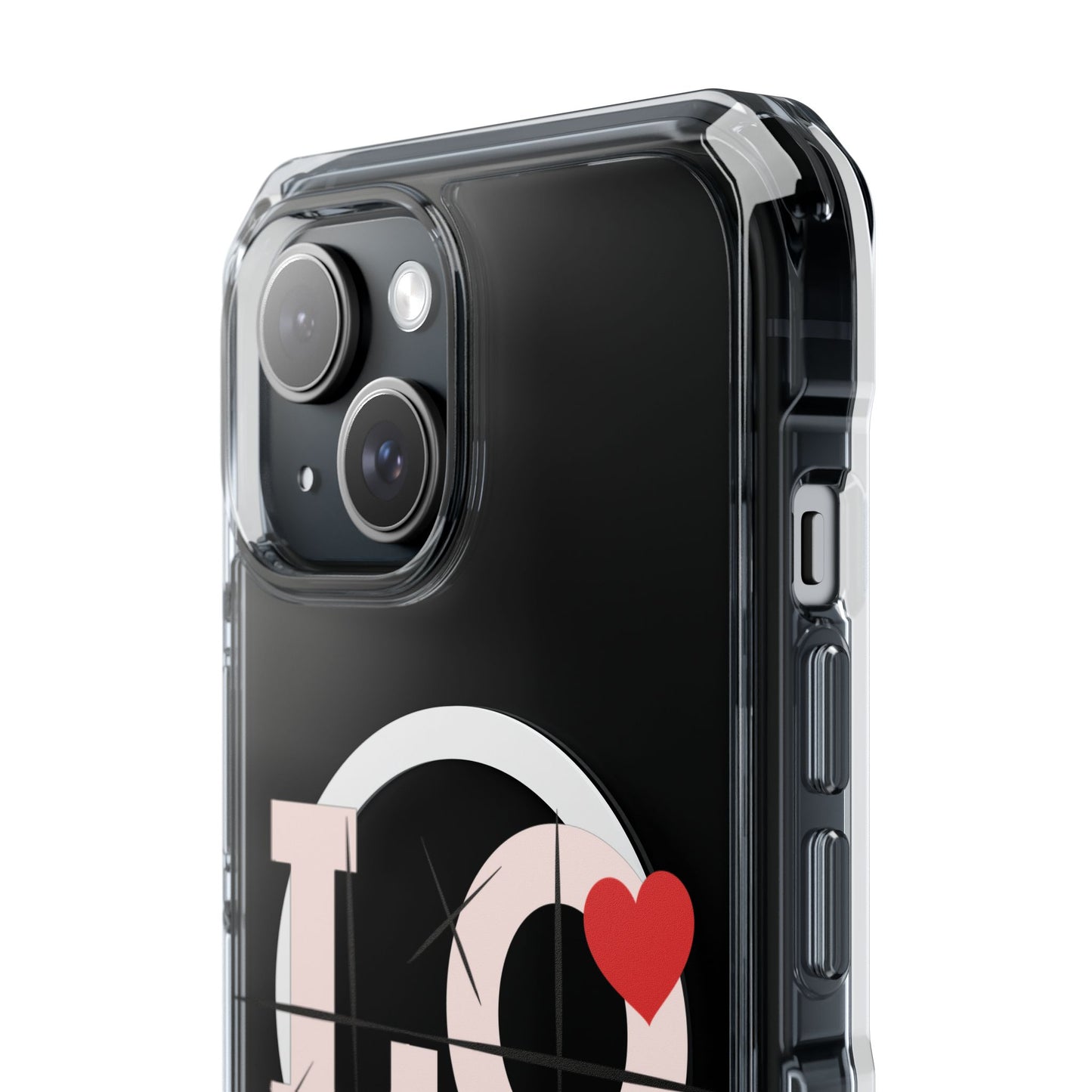 Magnetic Clear Impact Cases IPhone compatible