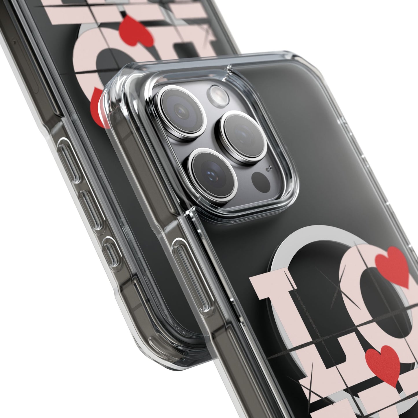 Magnetic Clear Impact Cases IPhone compatible