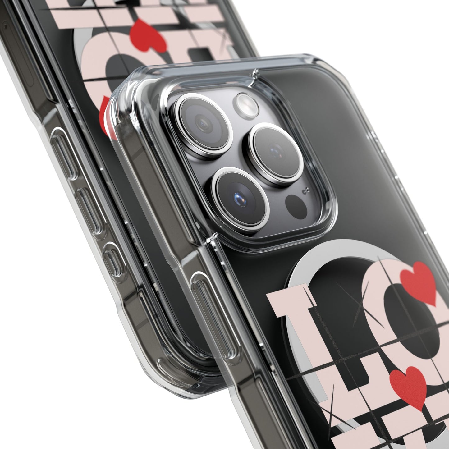 Magnetic Clear Impact Cases IPhone compatible